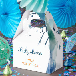Cute BOHO Baby Shower Anpassningsbar Presentaskar