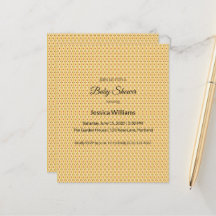 Cute Boho Baby Shower Gender Neutral, Anpassade