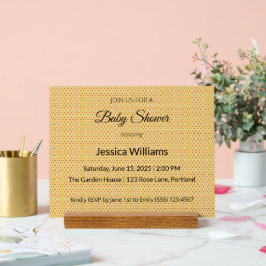 Cute Boho Baby Shower Gender Neutral, Anpassade
