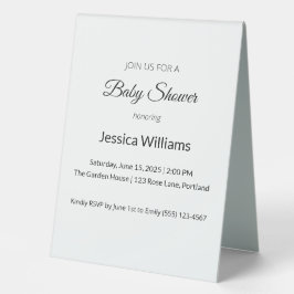Cute Boho Baby Shower Gender Neutral, Anpassade