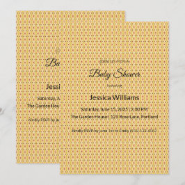 Cute Boho Baby Shower Gender Neutral, Anpassade Rådkort