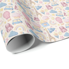 Cute Boho Baby Shower Presentpapper