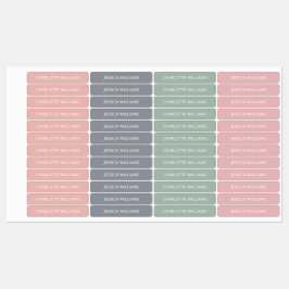 Cute Boho Back to school järn på kläder på barn Klistermärke