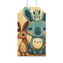 Cute boho blommigt anpassningsbar runda klockgåva