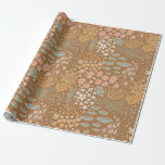 Cute Boho Blommigt Presentpapper<br><div class="desc">Cute Boho Blommigt Wrapping Papper</div>