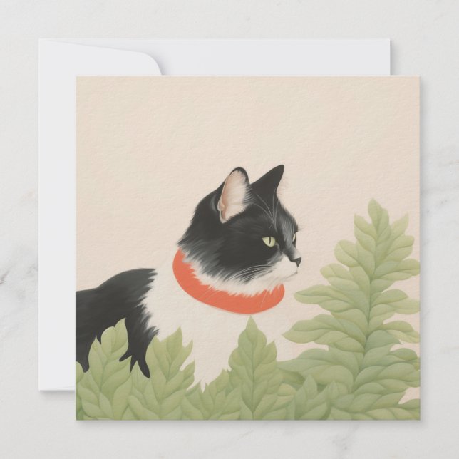 Cute Boho Cat (Framsida)