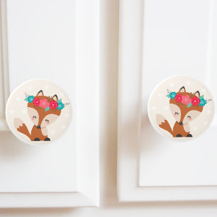 Cute Boho Chic Fox Knopp