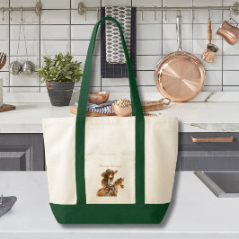 Cute Boho Cowgirl Personalize Horse Tygkasse