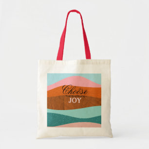 Cute Boho-inspirerande positiv offert Tygkasse