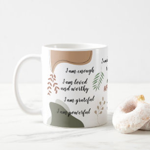 Cute Boho Mina dagliga bekräftelser Mugg
