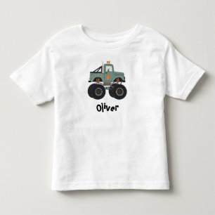 Cute Boho Monster Lastbil T Shirt