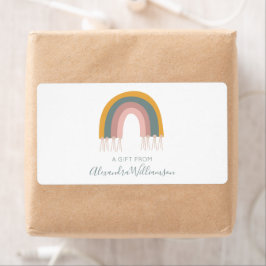 Cute Boho Rainbow a gift from Personlig Fraktsedel