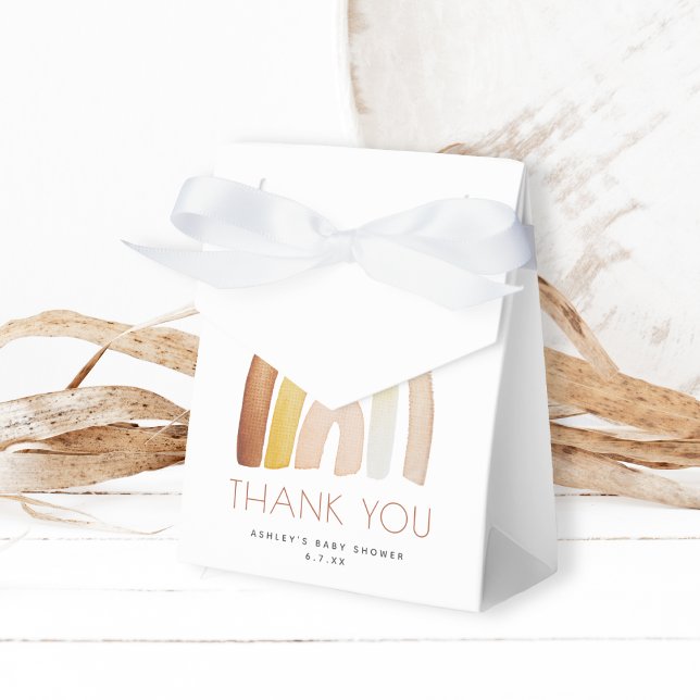 Cute Boho Rainbow Tack Baby Shower Presentaskar (Skapare uppladdad)