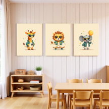 Cute Boho Safari Kids Room Decor | Uppsättning med