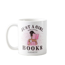 Cute Bok Älskare är bara en flicka som Kärlek Boka