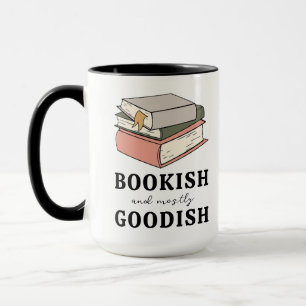 Cute Bok Älskare Bookish och mest Goodisch Mugg