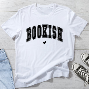 Cute Bok Älskare Bookish T-Shirt