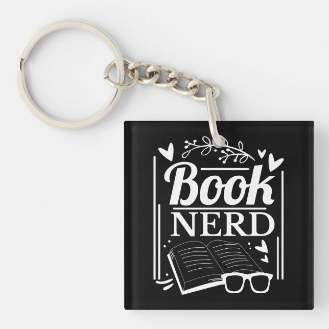 Cute Bok Nerd Bookaalkoholmonogram (Framsidan)