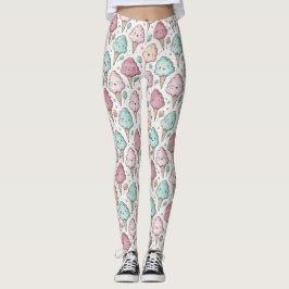 Cute Bomcandy kawaii mönster Leggings