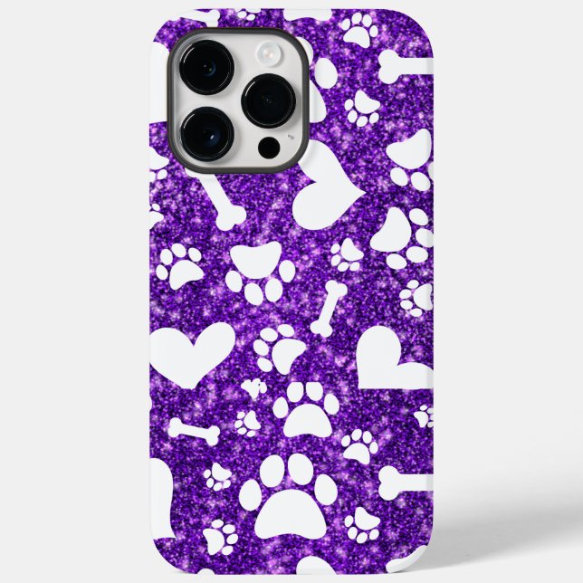 Cute Bones and Tass avtryck iPhone Cover (Baksida)