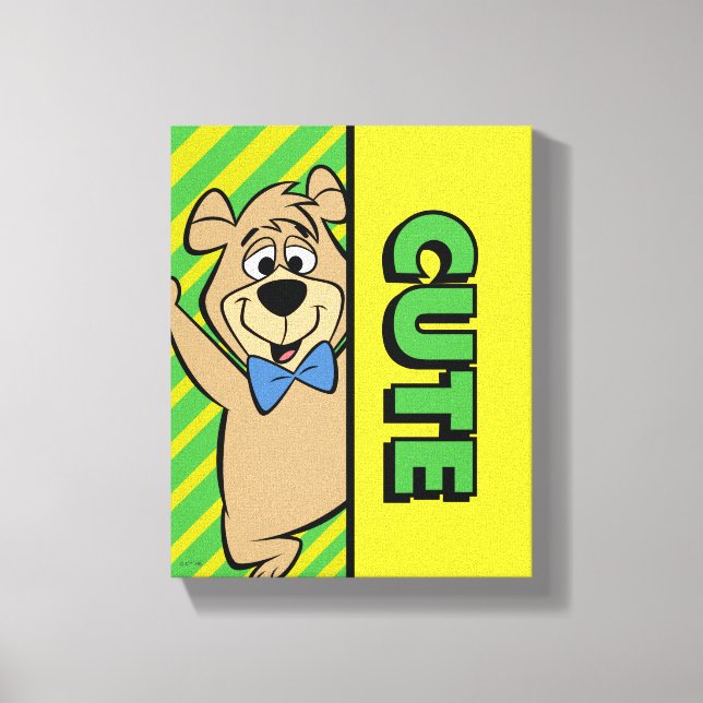 Cute Boo-Boo Bear Canvastryck (Framsida)