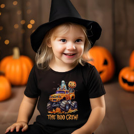 Cute Boo Crew-familjen som matchar Modern Hallowee T Shirt