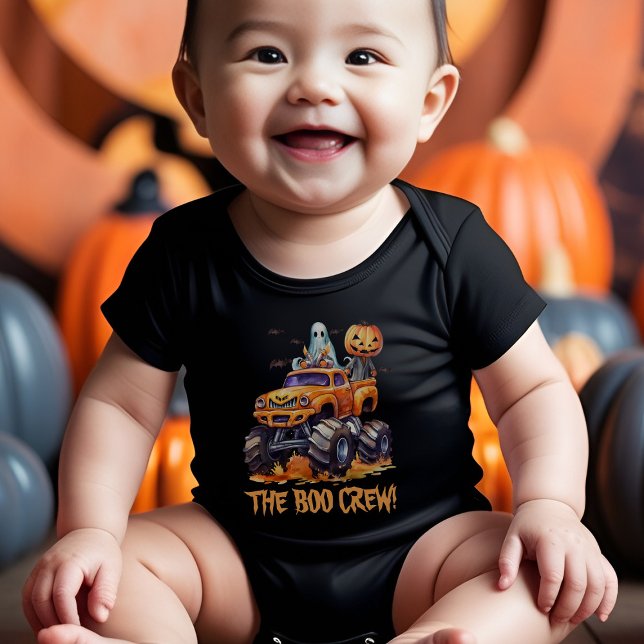Cute Boo Crew Modern Family Matching Halloween T Shirt (Skapare uppladdad)
