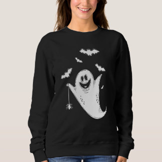Cute Boo Ghost Fladdermöss Funny Halloween Costume T Shirt