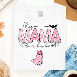 Cute Boo Ghost Mamma Spooky T Shirt