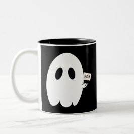Cute Boo! Ghostie Två-Tonad Mugg