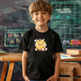 Cute Boo Halloween Boy Costume Party T Shirt