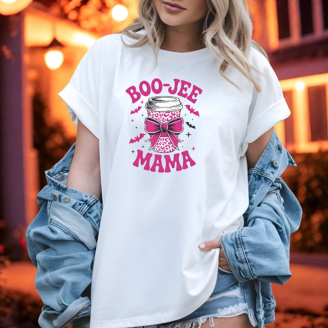 Cute Boo-Jee Mamma Kopp med Fladdermus och stjärno T Shirt (Skapare uppladdad)