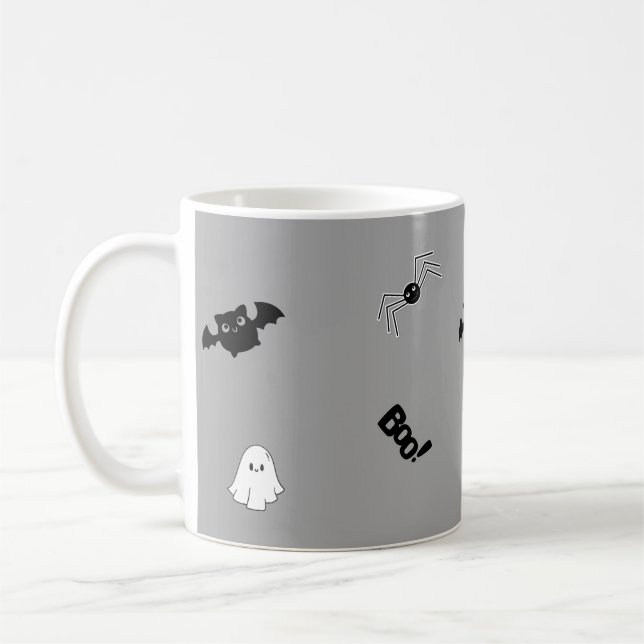 Cute boo-spökkaffe mugg (Vänster)