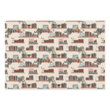 Cute Bookshelf Mönster