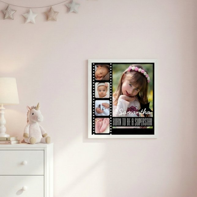 Cute Born är ett superstjärnigt barnfoto Poster (Skapare uppladdad)