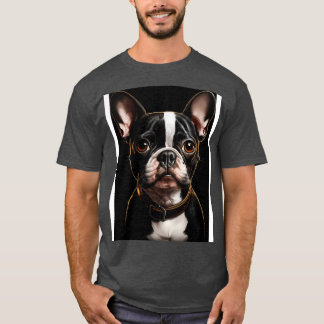 Cute Boston Terrier Älskare Hundar Boston Terrier T Shirt