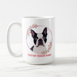 Cute Boston Terrier - Boston Terrier Mamma Kaffemugg