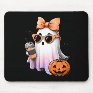 Cute Bougie Ghost Coffee Pumpkin Spooky Season Hal Musmatta