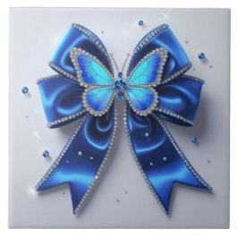 Cute bow Ceramic Tile Kakelplatta
