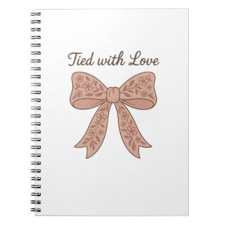 Cute Bow Journal Anteckningsbok