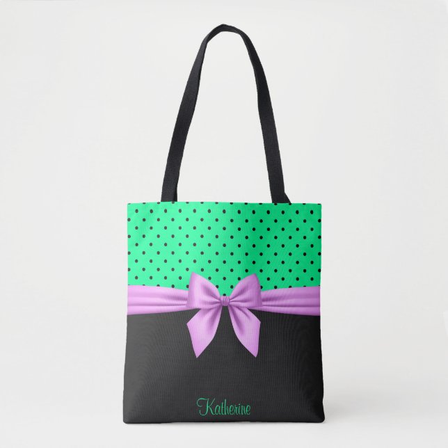 Cute Bow Tygkasse (Framsida)