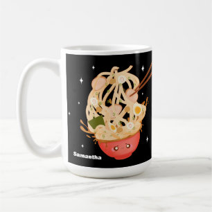 Cute Bowl of Ramen Kaffemugg