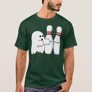 Cute Bowling Ball Ghost T T Shirt