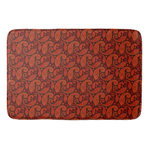 Cute bown swirtle paisley mönster badrumsmatta
