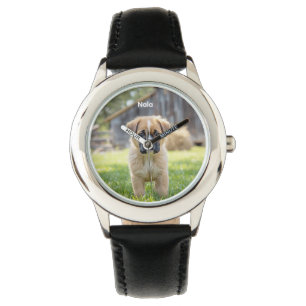 Cute Boxer Puppy-Barn, Personlig Armbandsur
