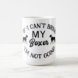 Cute Boxer Puppy Hund Mamma Pappa - Boxer Hundar K Kaffemugg