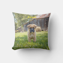 Cute Boxer Puppy-Personlig Kudde