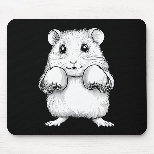 Cute Boxing Hamster Musmatta (Framsidan)