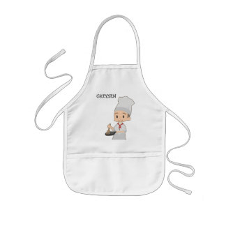 Cute Boy Chef Barnförkläde