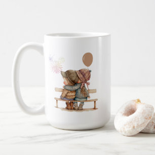 Cute Boy & Girl Mugg